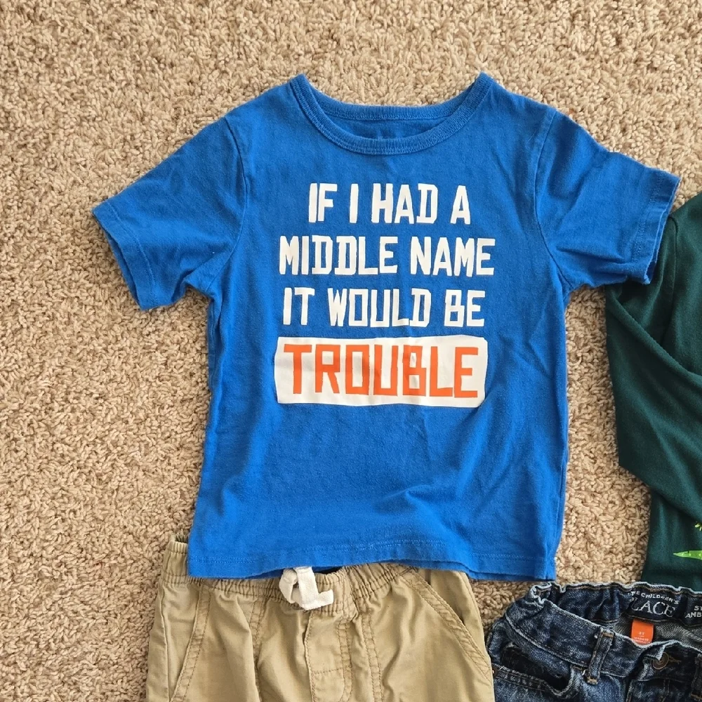 The Children's Place Blue Graphic Tee - Picture 8 of 15